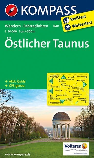 Östlicher Taunus 1 : 50 000 Leisure, Home & Garden