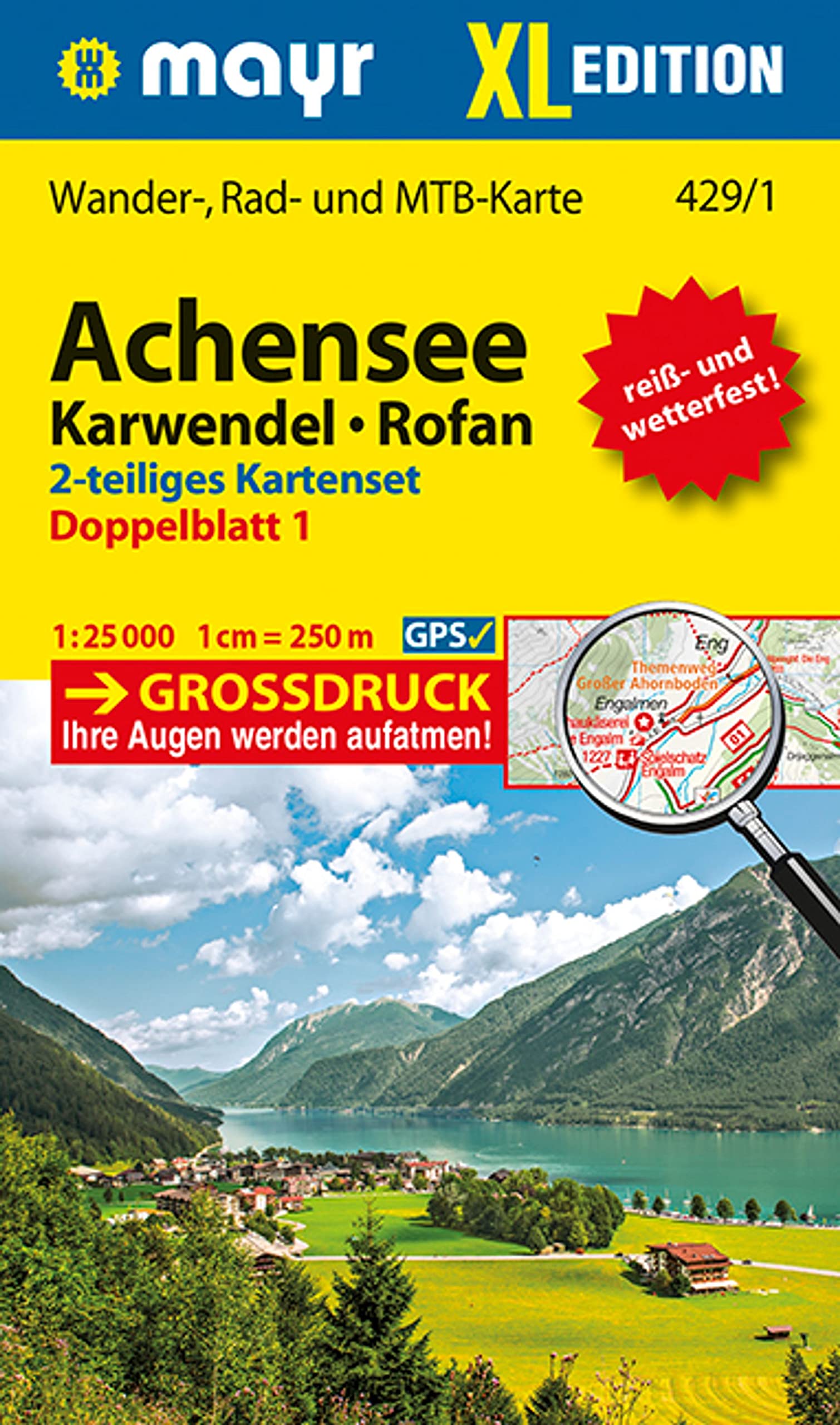 Achensee, Karwendel, Rofan XL (2-Karten-Set) Leisure, Home & Garden