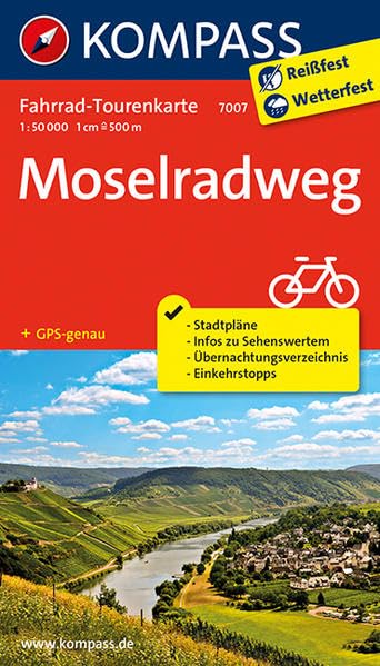 Moselradweg 1 : 50 000 Leisure, Home & Garden