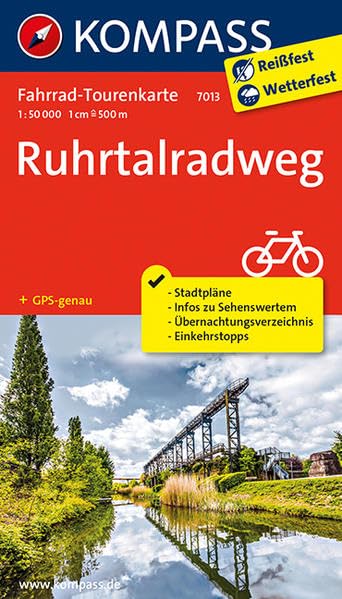 Ruhrtalradweg 1 : 50 000 Leisure, Home & Garden