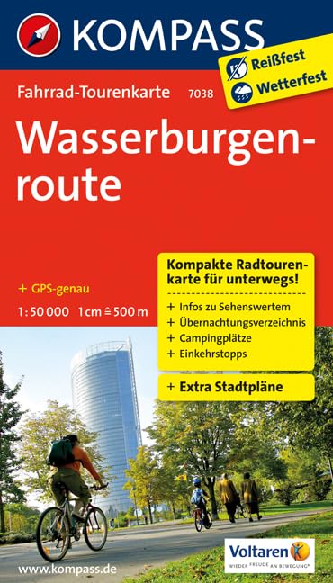 Wasserburgenroute 1 : 50000 book