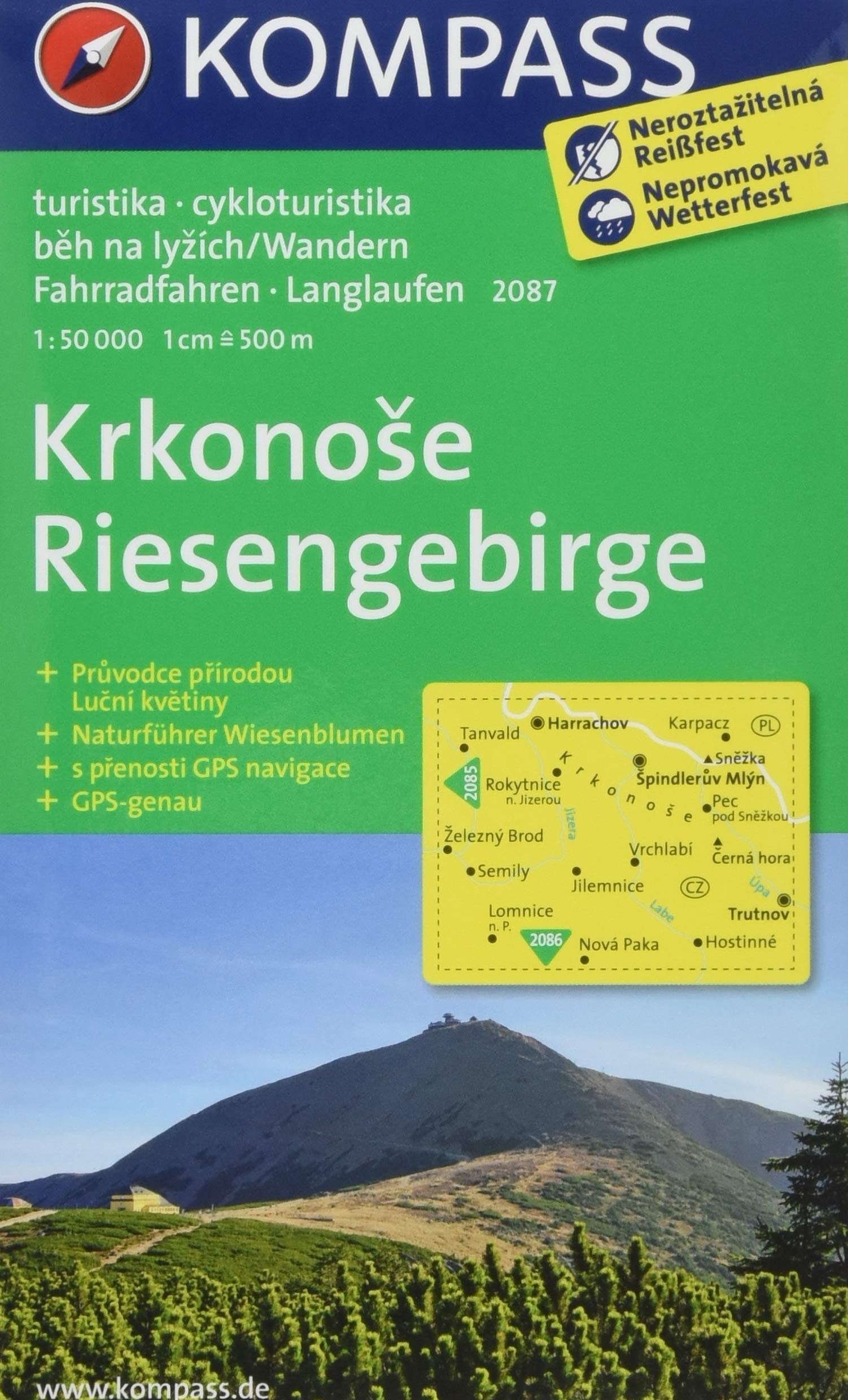 Riesengebirge / Krkonose 1 : 50 000 Leisure, Home & Garden