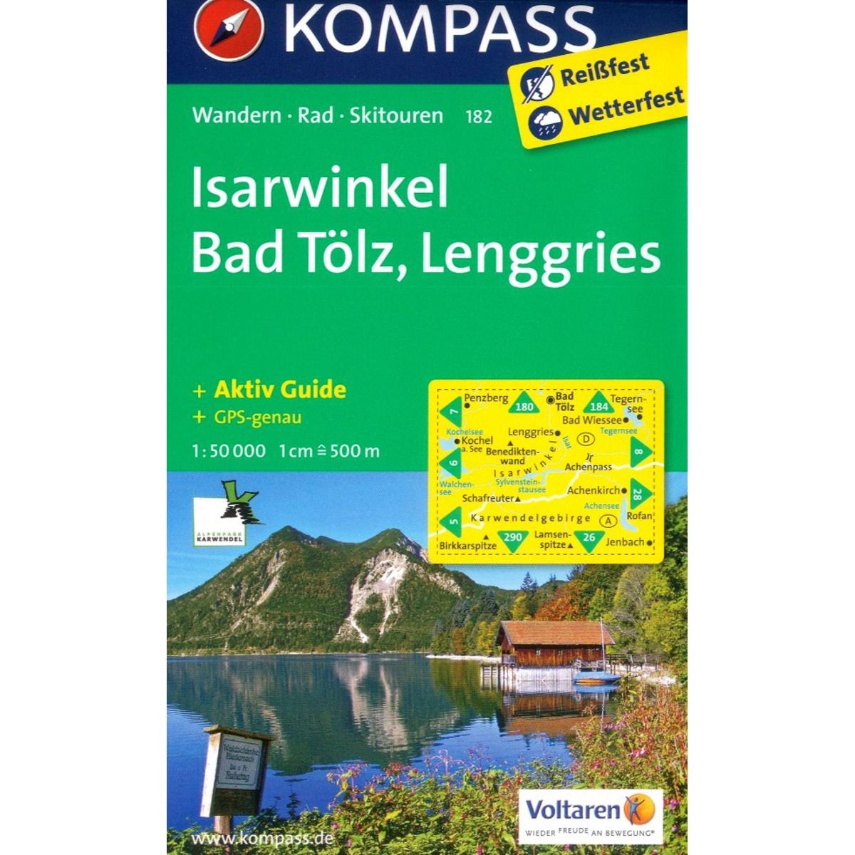 Isarwinkel - Bad Tölz - Lenggries 1 : 50 000 Leisure, Home & Garden