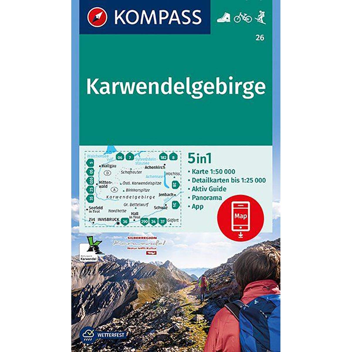 Karwendelgebirge 1 : 50 000 Leisure, Home & Garden