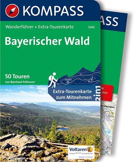 KOMPASS Wanderführer Bayerischer Wald, 50 Touren: mit Extra-Tourenkarte Maßstab 1:100.000, GPX-Daten zum Download Leisure, Home & Garden