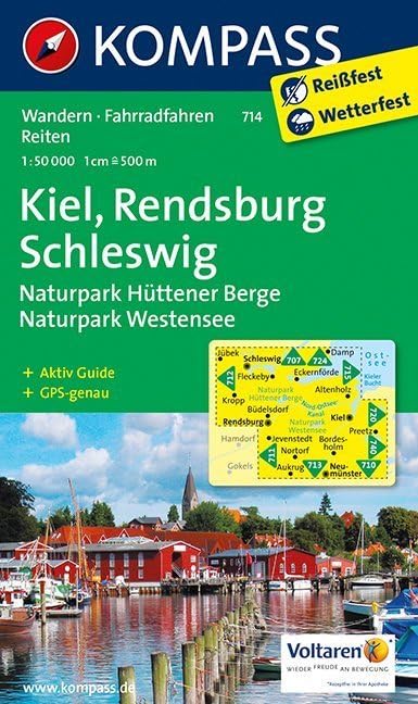 Kiel - Rendsburg - Schleswig 1 : 50 000 Leisure, Home & Garden