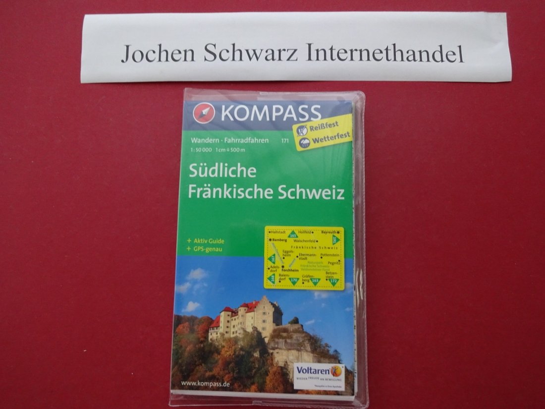 Südliche Fränkische Schweiz 1 : 50 000 Leisure, Home & Garden