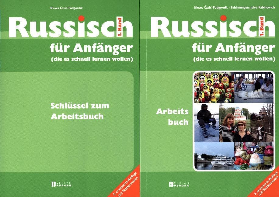 Russisch für Anfänger Arbeitsbuch: mit Testformaten + Schlüssel: Russisch für Anfänger (die es schnell lernen wollen) Arbeitsbuch Study Guides
