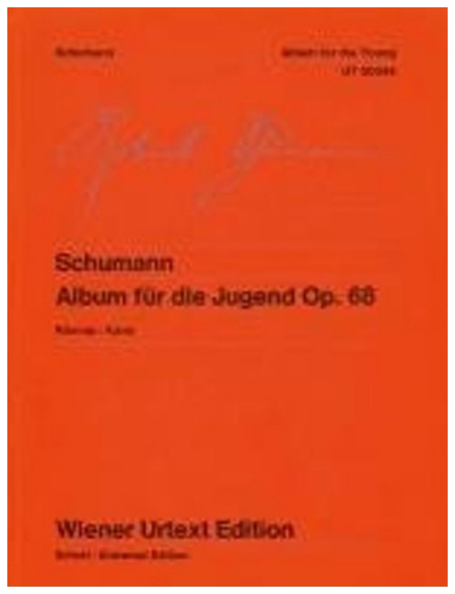 Album für die Jugend: Nach Autografen und Originalausgaben. op. 68. Klavier. (Wiener Urtext Edition) Books