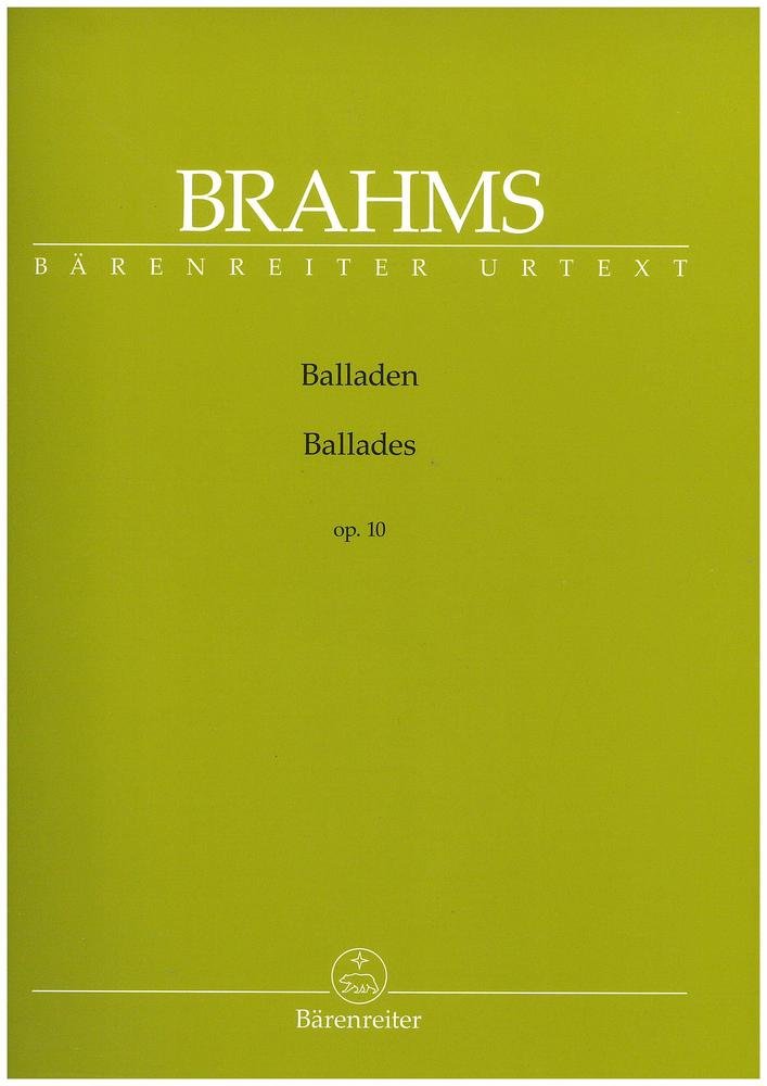 Ballades Op.10 - Piano Sheet Music