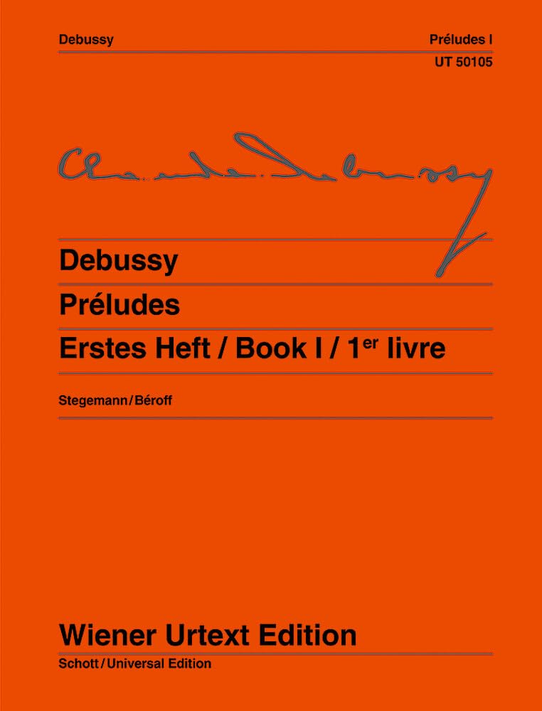 Préludes: Nach Autograf und Erstausgabe. Band 1. Klavier. (Wiener Urtext Edition, Band 1) Sheet Music