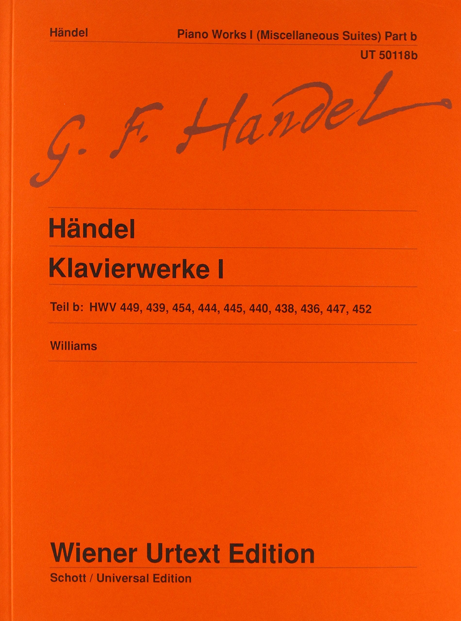 Sämtliche Klavierwerke: Verschiedene Suiten. Nach Autograf, Abschriften und Drucken. Band 1b. Klavier. (Wiener Urtext Edition, Band 1b) Arts & Music