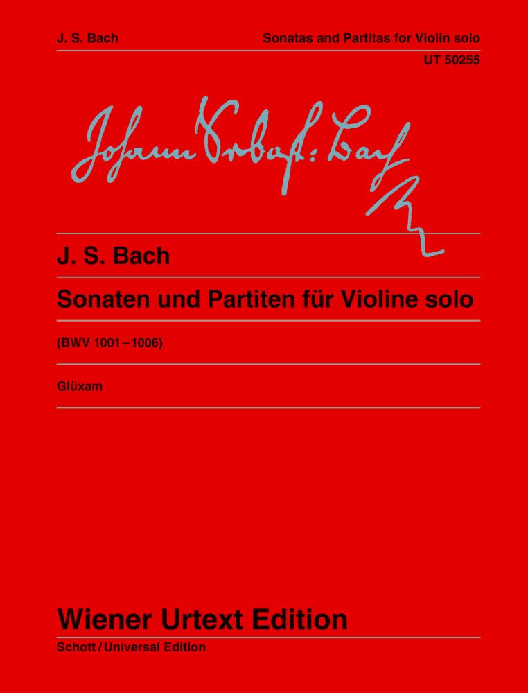 Sonaten und Partiten: für Violine solo. BWV 1001-1006. Violine. (Wiener Urtext Edition) Sheet Music