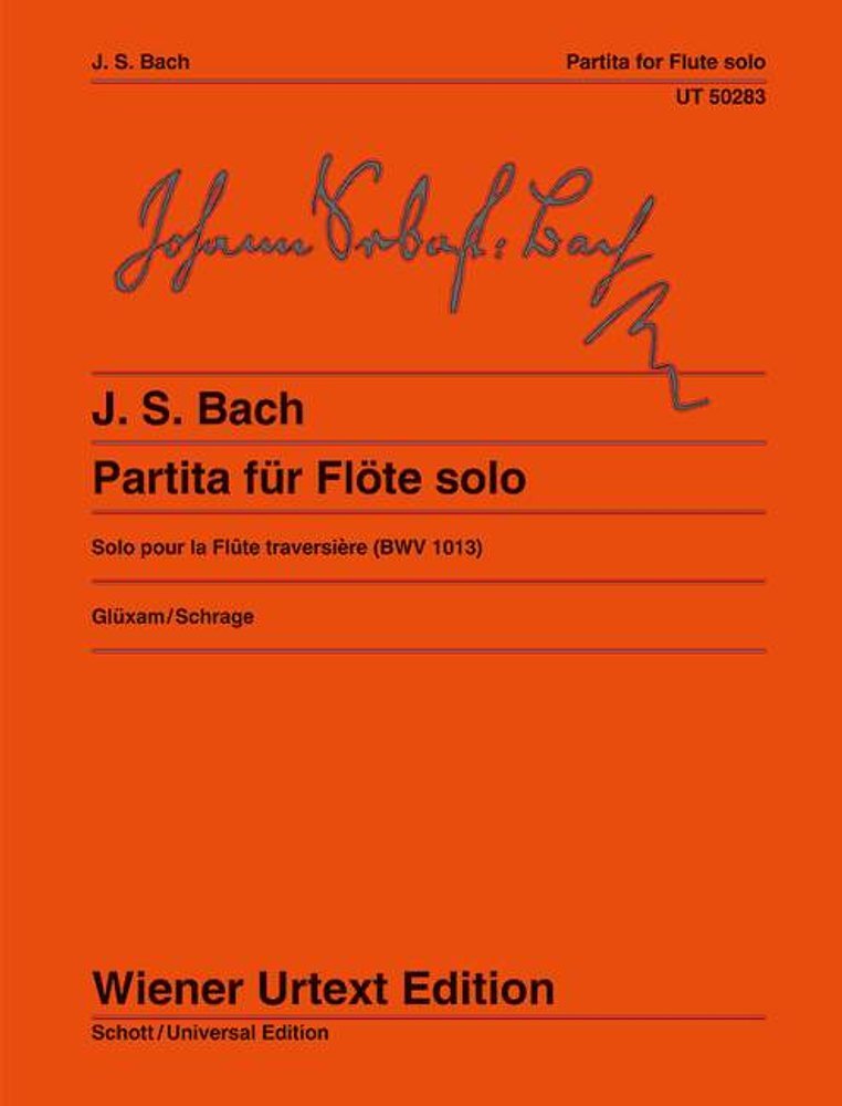 Partita a-Moll für Flöte solo: (Solo a-Moll für Flöte). BWV 1013. Flöte. Sheet Music
