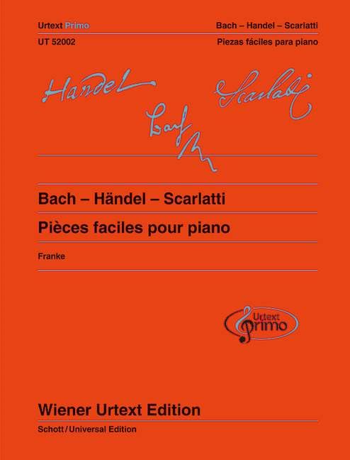 Pieces faciele pour piano piano book