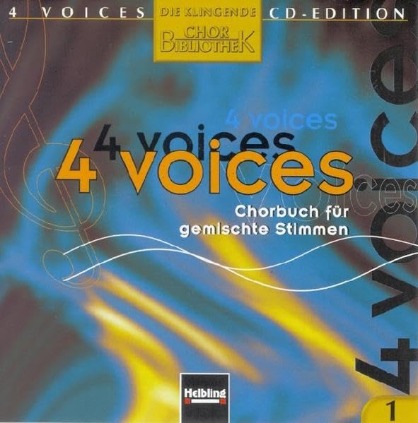 4 voices - CD Edition. Die klingende Chorbibliothek. CD 1. 1 AudioCD Sheet Music