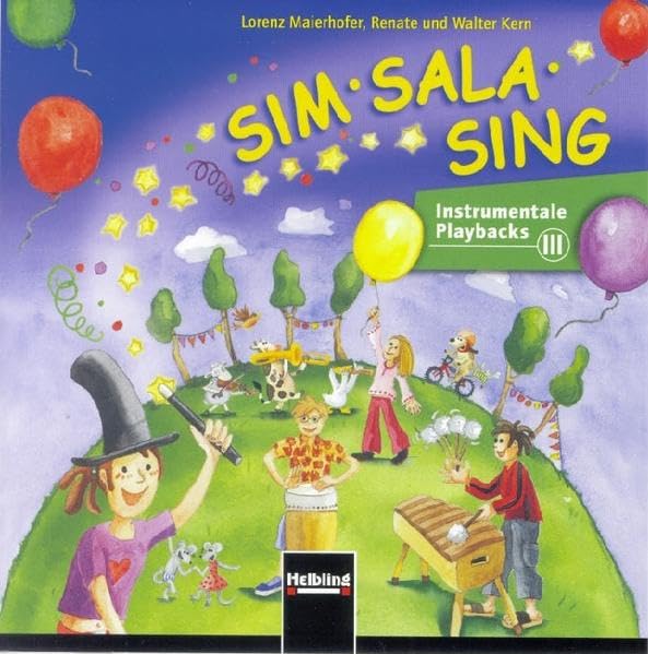 Sim Sala Sing. AudioCD: Instrumentale Playbacks. CD 3 (Sim Sala Sing: Instrumentale Playbacks) Sheet Music