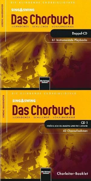 Sing & Swing - Das Chorbuch. Mediengesamtpaket: 214 Choraufnahmen auf 7 CDs und 61 instrumentale Playbackaufnahmen auf 2 CDs. Sheet Music