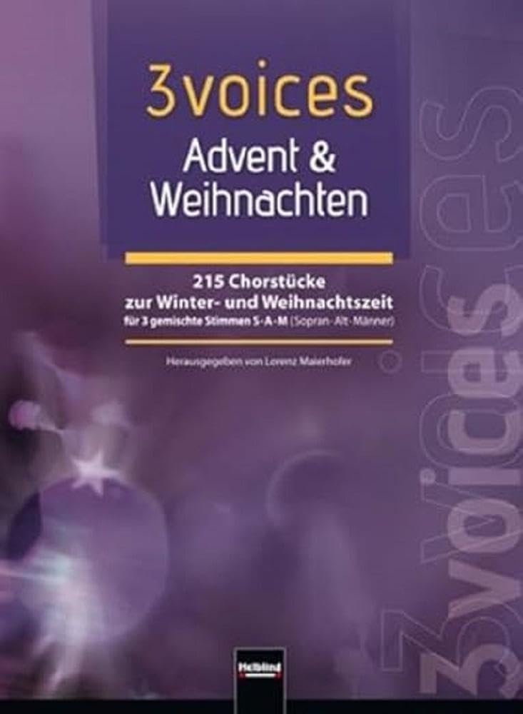 3 voices Advent & Weihnachten Sheet Music