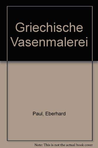 Griechische Vasenmalerei Books