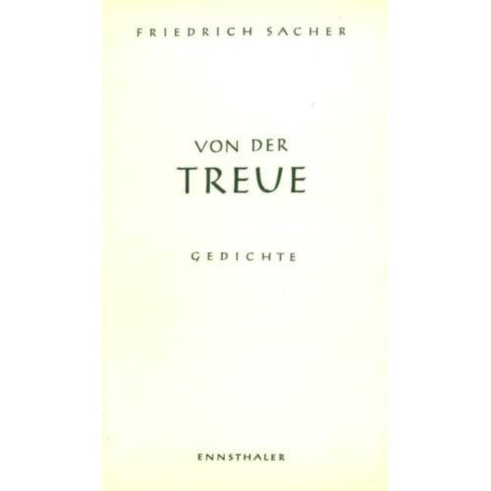 Von der Treue: Eine Gedichtauswahl Poetry