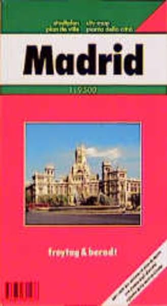 Product Image: Madrid: 1:9500 (freytag & berndt Stadtplan)