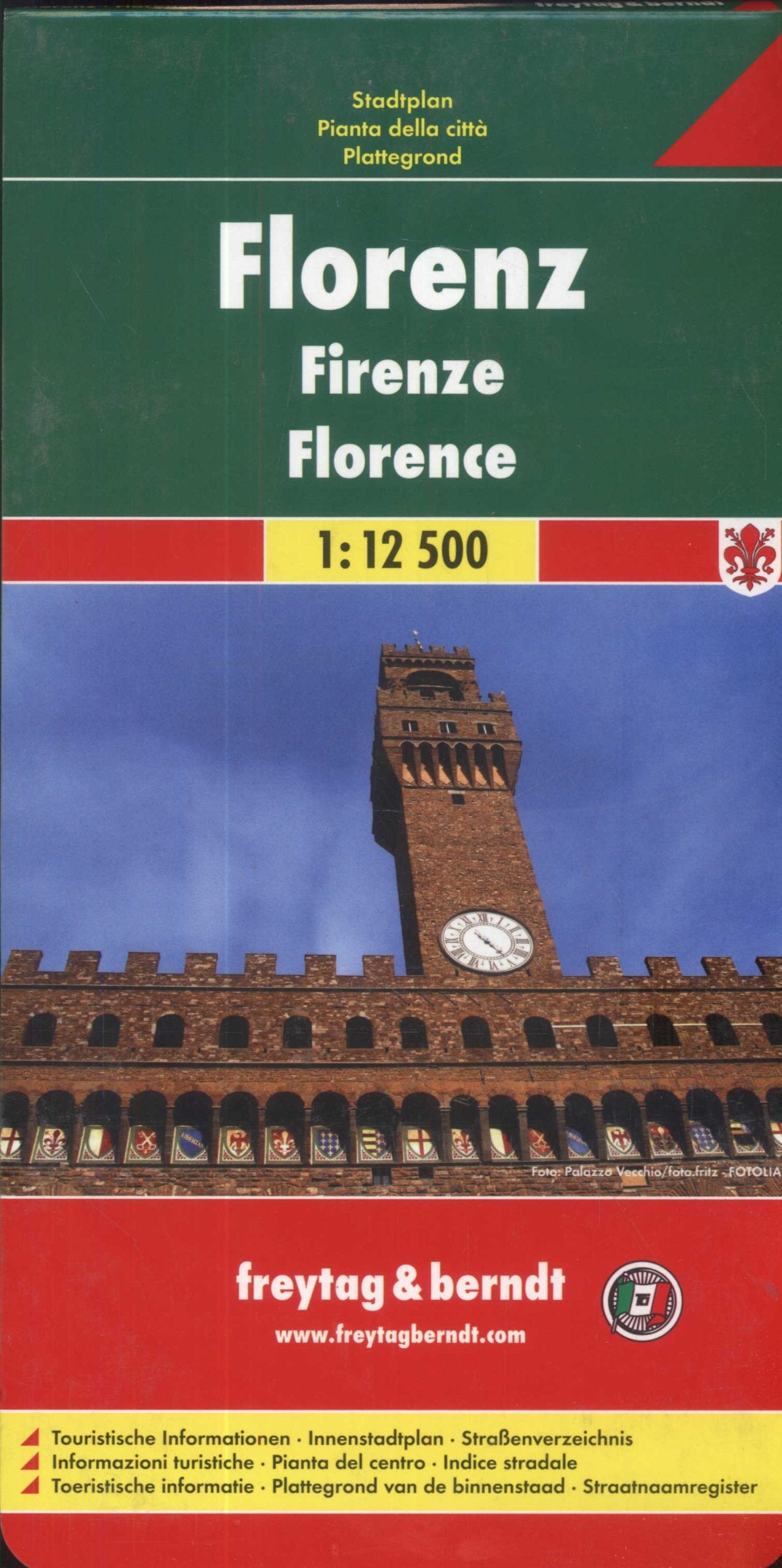 Florenz: 1:12500 (freytag & berndt Stadtplan) Leisure, Home & Garden