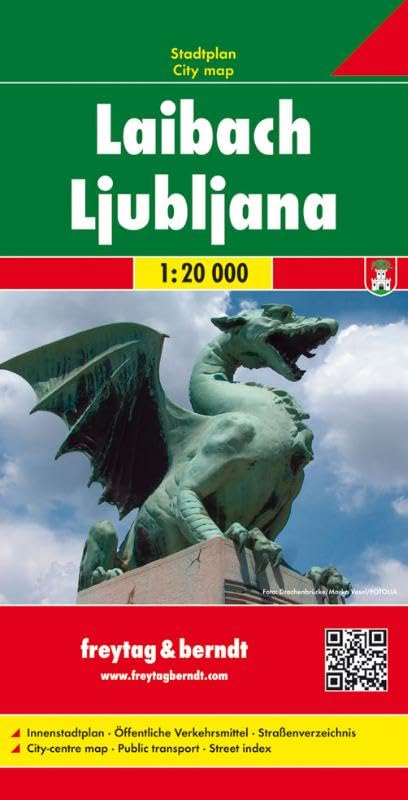 Laibach - Ljubljana: 1:20000 (freytag & berndt Stadtpläne, Band 53) Leisure, Home & Garden