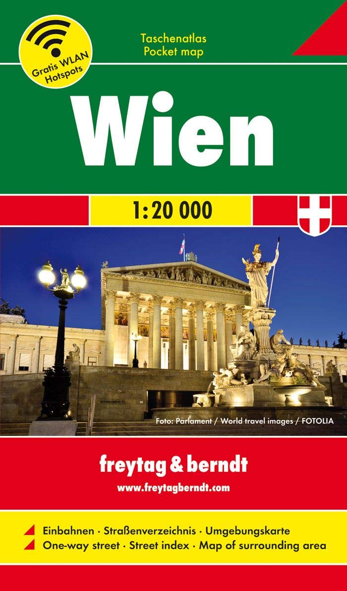 Wien Taschenatlas 1 : 20 000 Leisure, Home & Garden