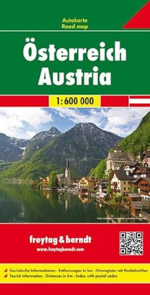 Österreich 1 : 600 000 Autokarte Leisure, Home & Garden Books
