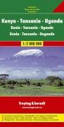 Carte routière : Kenya, Tanzania, Uganda book