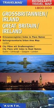 Freytag & Berndt Autokarte Britische Inseln. The British Isles: Mit Ortsverz. Maßst. 1 : 800.000 Leisure, Home & Garden
