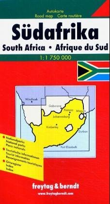 Freytag Berndt Autokarten, Südafrika: 1:2 Mill. (freytag & berndt Auto + Freizeitkarten) Maps & Plans