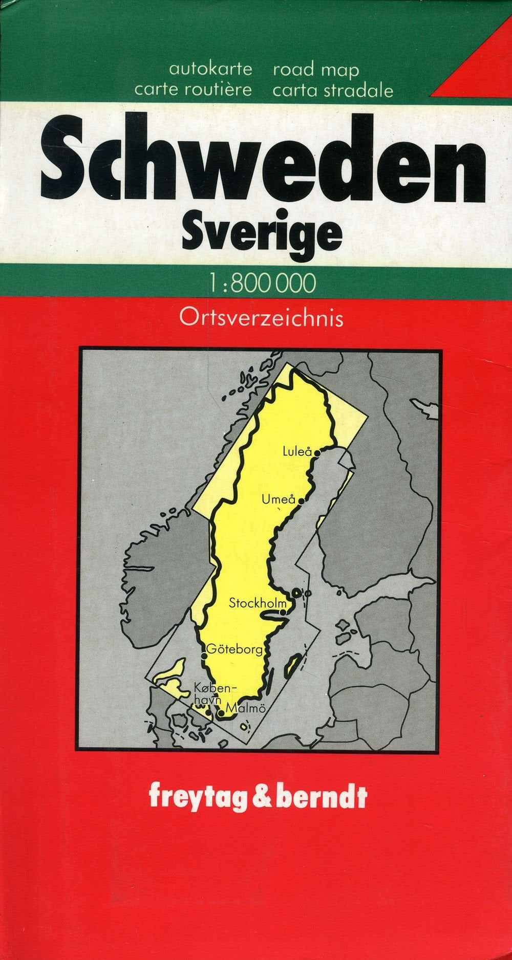 Freytag Berndt Autokarten, Schweden: Touristische Informationen, Nationalparks, Ortsverz. Leisure, Home & Garden