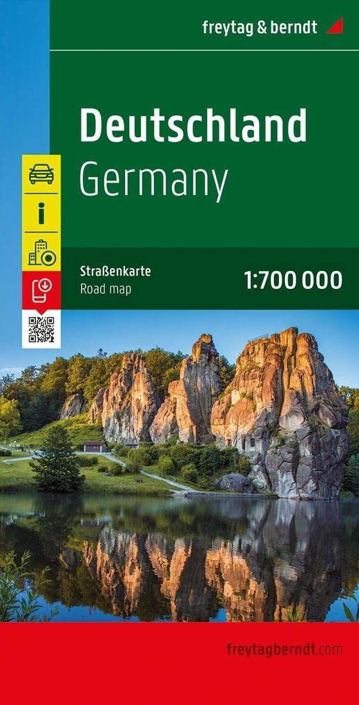 Deutschland, Autokarte 1:700.000 Leisure, Home & Garden