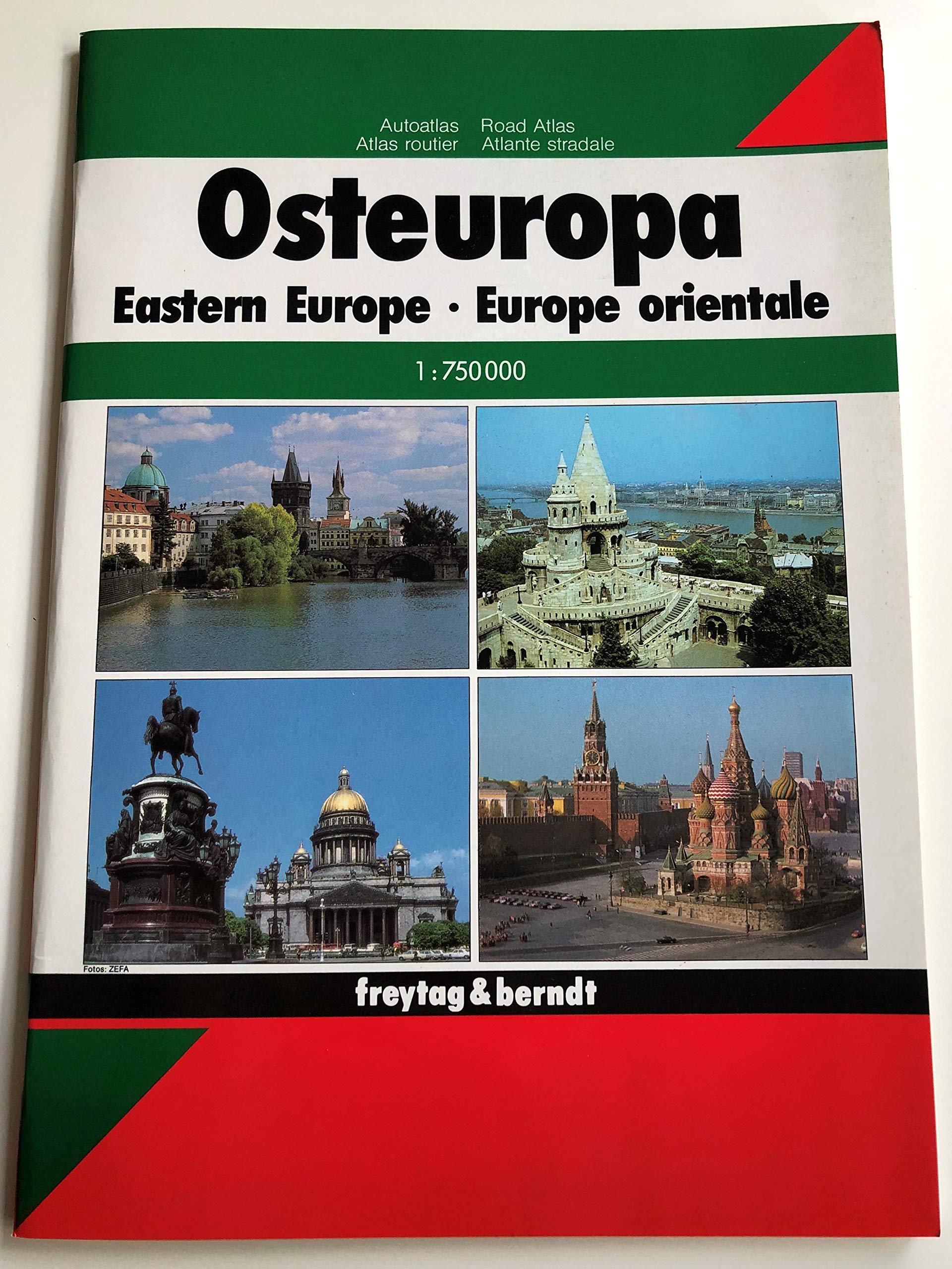Freytag & Berndt Atlas Osteuropa. Eastern Europe. Europe de l`Est: Mit Ortsverz. Business, Finance & Career