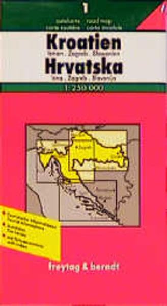 Freytag Berndt Autokarten, Kroatien: 1:250000 (freytag & berndt Auto + Freizeitkarten) Leisure, Home & Garden