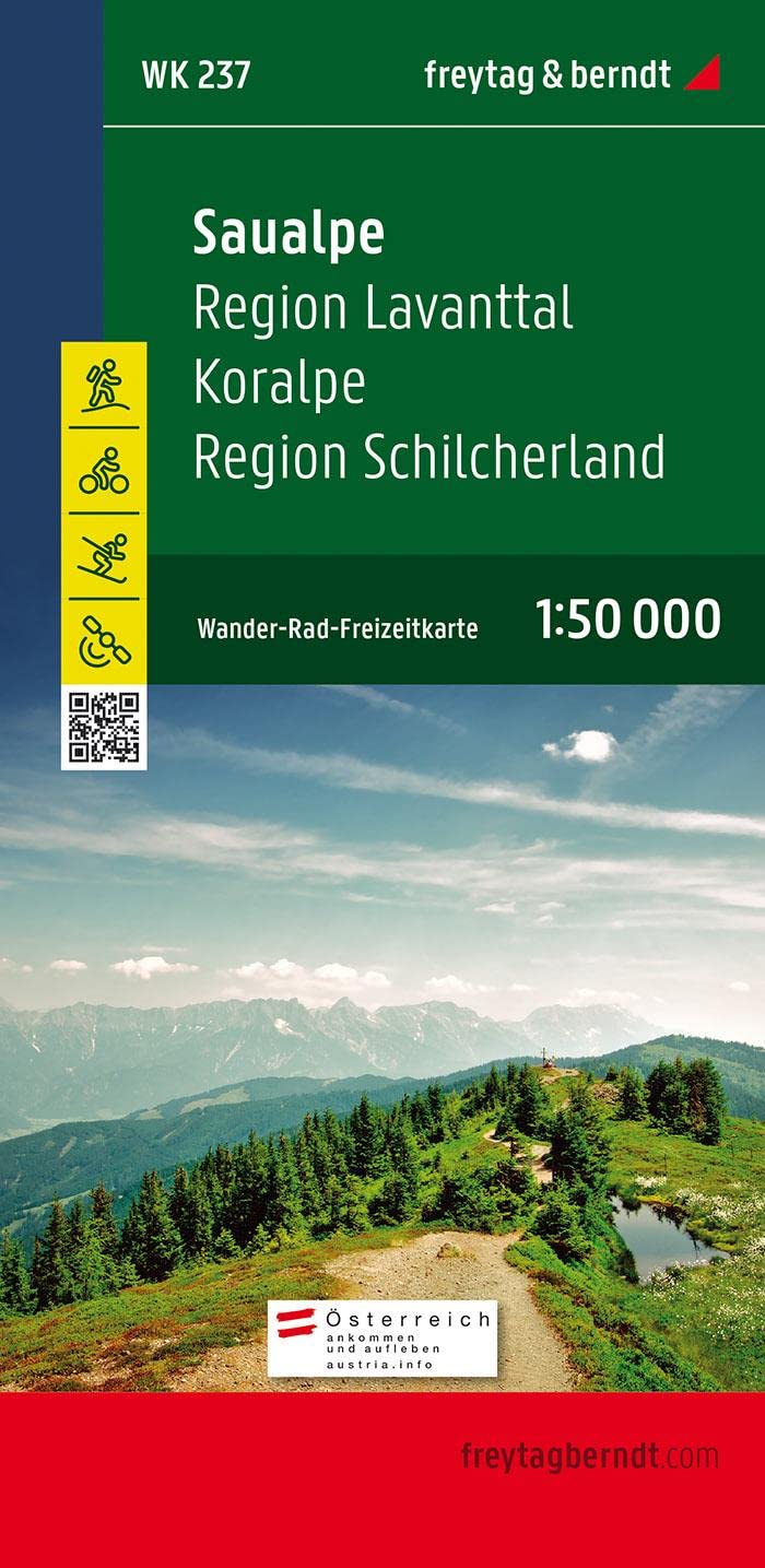 Saualpe - Lavanttal - Koralpe - Region Schilcherheimat 1 : 50 000. WK 237 Leisure, Home & Garden