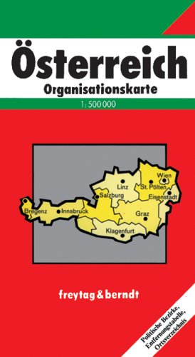Österreich Organisationskarte: 1:500000 Maps & Plans