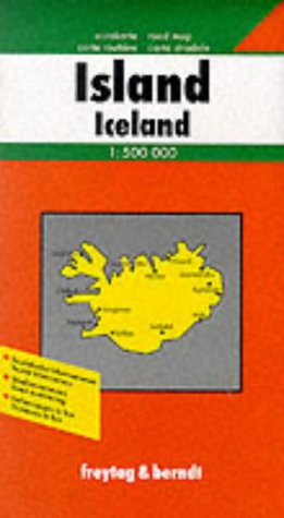 Freytag Berndt Autokarten, Island: Road Map Leisure, Home & Garden