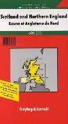 Freytag Berndt Autokarten, Schottland und Nordengland Geology & Geography
