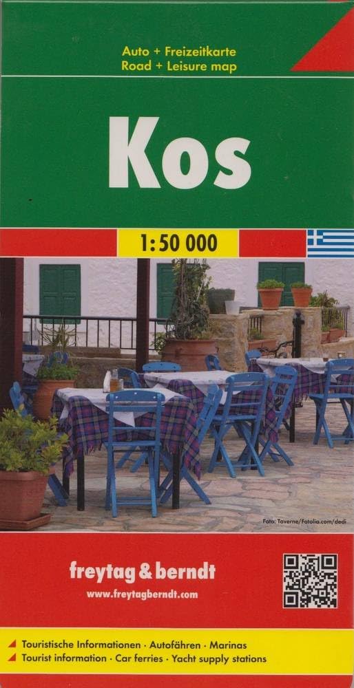 Freytag Berndt Autokarten, Kos - Maßstab 1:50.000 Leisure, Home & Garden
