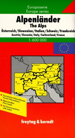 Freytag Berndt Karten, Europaserie, Alpenländer Leisure, Home & Garden