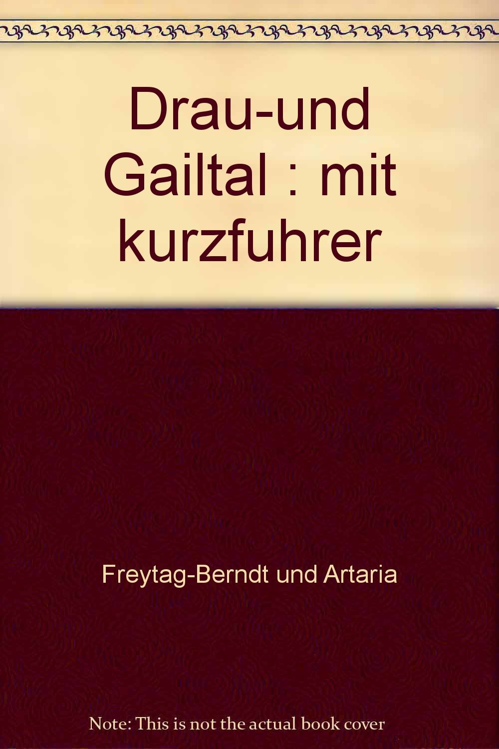 Drau and Gailtail (Hiking Maps of the Austrian Alps) Maps & Plans