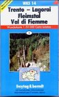 Trento-Lagorai-Fleimstal. Wanderkarte. 1 : 50 000. Leisure, Home & Garden