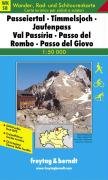 Passeiertal - Timmelsjoch - Jaufenpass: 1:50000: GPS-Punkte, Ortsregister Leisure, Home & Garden