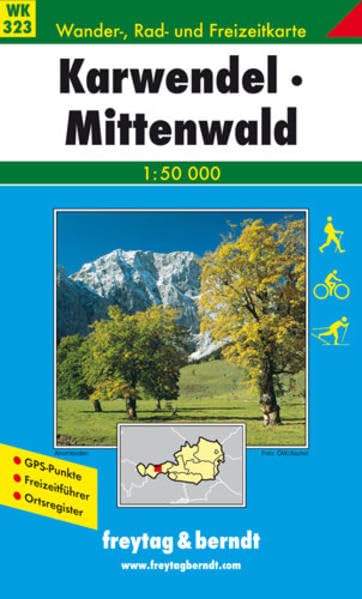 Karwendel Mittenwald . Wanderkarte. 1 : 50 000. Leisure, Home & Garden