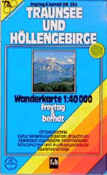 Carte de randonnée : Traunsee und Höllengebirge book