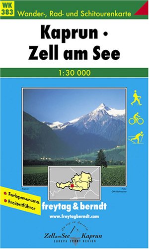 Carte de randonnée : Kaprun Zell am See book