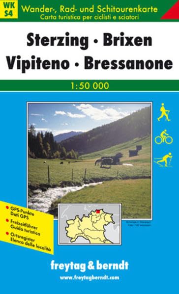 Sterzing - Brixen: 1:50000 (Freytag und Berndt Wanderkarten Südtirol) Leisure, Home & Garden